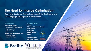 Webinar The Need for Intertie Optimization [upl. by Milson]