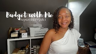 Budget With Me Budget by Paycheck September Week 1 [upl. by Duj]