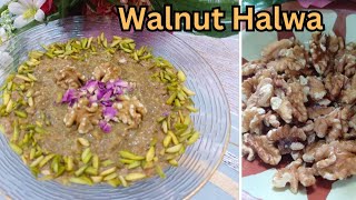 Walnut Halwa RecipeHOW TO MAKE Akhrot ka HalwaEasyampQuick RecipeByskksumikakitchen5676 [upl. by Tnahsin]