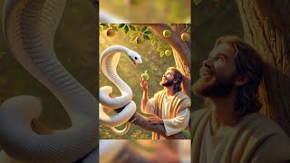 Jesus raises the white snake like his own child🐍 jesus fe amen [upl. by Willamina]