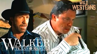 Walker Texas Ranger  Corrupt Parole Officer Sends Assassin After Walker  Wild Westerns [upl. by Ludlew]