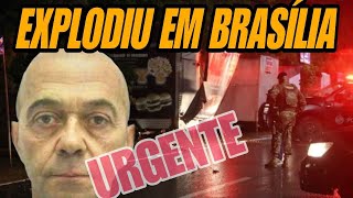 Explodiu em Brasília  Explosões perto de STF e Câmara esvaziam Praça dos Três Poderes homem morreu [upl. by Nrehtac]