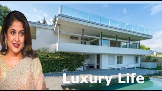 Ramya Krishnan Luxury Life  Net Worth  Salary  Business  Cars  House  Family  Biography [upl. by Idleman]