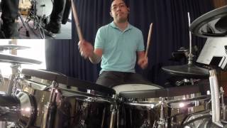 Live Drum Covers Once Again by Matt Redman [upl. by Eenahs]