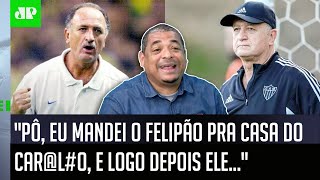 Histórias do Vampeta o dia em que XINGOU Felipão e TEVE MEDO de NÃO IR À COPA [upl. by Samot470]