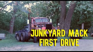 Resurrecting a 1963 Mack B81  FIRST DRIVE  Part 3 [upl. by Assyli464]