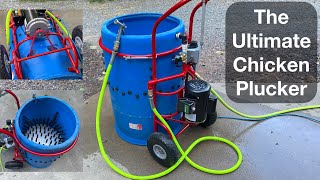 Ultimate DIY Chicken Plucker [upl. by Virgie486]