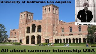 Summer Internship in BTech  Summer Training  University of California Los Angeles  USADream Big [upl. by Conan]