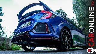 NÃO PERCEBO o FK8  Honda CIVIC TypeR 2018 Review Portugal [upl. by Kienan]