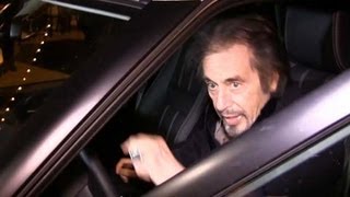 An Elderly Al Pacino Easily Intimidates The Paparazzi [upl. by Ylas]