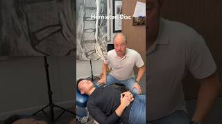 Herniated Disc Back Pain treated by Chiropractor [upl. by Nerw]