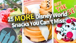 25 MORE Disney World Snacks You Cant Miss in 2024 [upl. by Jaella]