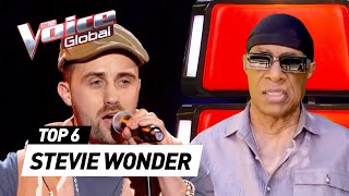 Incredible STEVIE WONDER Blind Auditions on The Voice [upl. by Gherardi756]