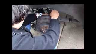 Brake bleeding 1998 Dodge Durango [upl. by Hump464]