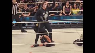 Last Moment of Sting and Darby Allin vs Young bucks match at AEW Revolution 2024 aewrevolution2024 [upl. by Wicks]