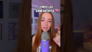 J’IMITE LES ASMR ARTISTES 💗 Version longue vidéo disponible [upl. by Eninahs]