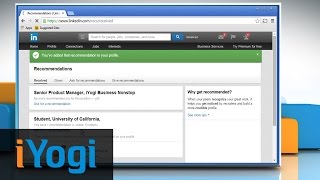 How to accept a recommendation and display it on LinkedIn® profile Tutorial [upl. by Mehitable]