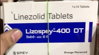 Lizospey 400mg DT tablet Full Information In Hindi  Uses  Side effects  Dosage [upl. by Aizat]