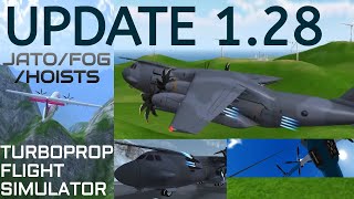 Turboprop Flight Simulator Update 128  Official UPDATE is OUT [upl. by Otrebogad]