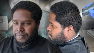 🔥 Waver Drove 400 MILES for GAMECHANGER HAIRCUT HIGH TAPER FADE  ASMR  MUST SEE😳 [upl. by Brittany445]