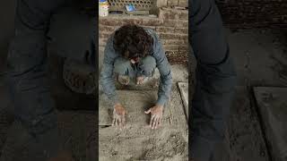 making Useful Cement Products shorts diy cementprojectsyoutubeshorts satisfying [upl. by Geer]