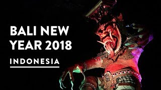 WHATS NYEPI DAY BALI NEW YEAR amp OGOH OGOH  Indonesia Travel Vlog 145 2018 [upl. by Atsirt]