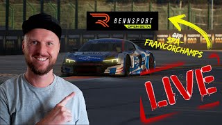 RENNSPORT SPA  GT3 spontan live vor dem DTM Finale [upl. by Auhsuoj]