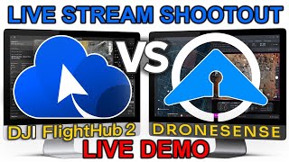 Livestream Deep Dive  DJI Flight Hub 2 or DroneSense  Which is better [upl. by Einal]