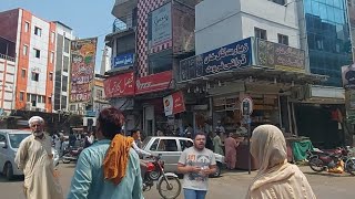 🇵🇰 Faisalabad Pakistan Montgomery Bazaar Walking Tour of Markets Food and Culture [upl. by Lledra]