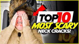 TOP 10 THE LOUDEST NECK CRACK COMPILATION😱  Asmr Satisfying Chiropractic Back  Dr Tubio [upl. by Miksen]