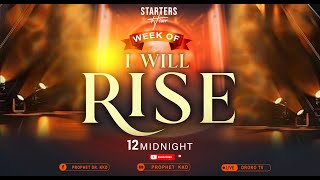 STARTERS HOUR WITH PASTOR PRINCE AGYEMANG SARKODIE  WEEK OF I WILL RISE  12TH NOVEMBER 2024 [upl. by Nylodnew]