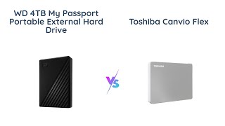 WD vs Toshiba Best Portable External Hard Drive [upl. by Tawney]