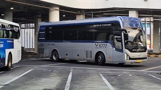 신흥교통 23년식 뉴프리미엄 유니버스 엘레강스 FL FCEV 우등 6777번 인천공항1터미널송도달빛축제공원역 구간 주행영상 [upl. by Vincenz831]