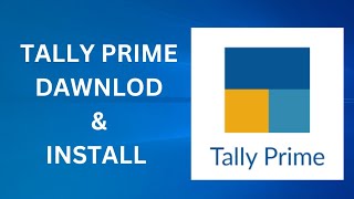 tally prime dawnlod and install [upl. by Adnicaj]