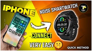 Noise smart watch connect to phone  How to connect iPhone to Noise smart watch [upl. by Adnicaj]