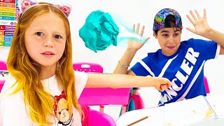 Kids stories about school and friendship from Nastya [upl. by Poll1]