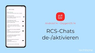 RCSChats aktivieren oder deaktivieren  OnePlus Android 14  OxygenOS 14 [upl. by Winthorpe]