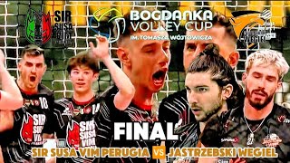 FINAL FOR YUKI ISHIKAWA SIR SUSA VIM PERUGIA ITALY 🆚 JASTRZEBSKI WEGIEL POLAND BOGDANKA VOLLEY CUP [upl. by Avihs]