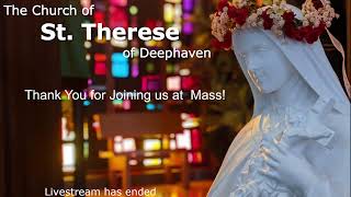 Saturday 5pm Mass  October 19 2024 [upl. by Nybor]