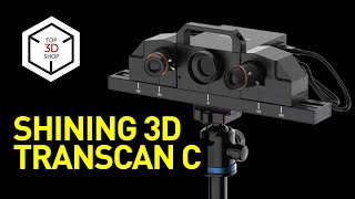 Shining 3D Transcan C HandsOn Overview Professional HighResolution 3D Scanner [upl. by Lytsyrk]