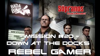 The Sopranos Road to Respect  Down at the Docks 20  PS2 [upl. by Arratal]