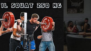 IL SQUAT 250 KG [upl. by Anjali]