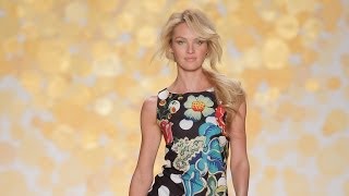 New York Fashion Week Catwalk AW14 with Candice Swanepoel by Desigual [upl. by Duky]