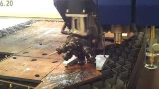 Cnc Cutting Machine RAPTOR 620 Plasma  Drill [upl. by Eiraminot146]