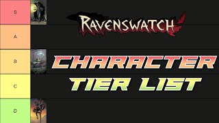 Ravenswatch Character Tier List [upl. by Cruce]