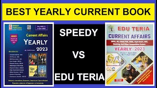 best yearly current affairs book in english  speedy vs edu teria  best current affairs book [upl. by Rapp185]