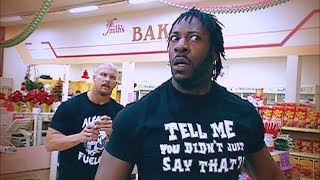 quotStone Coldquot Steve Austin and Booker T brawl it out inside a grocery store [upl. by Spatz912]