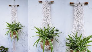 DIY🌿PORTA MACETAS de MACRAME paso a paso  DIY Macrame Plant Hanger Tutorial Step by Step [upl. by Arim]