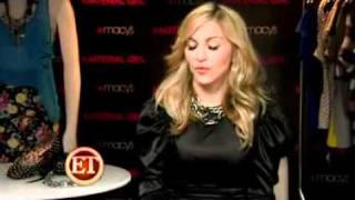 ET  Madonna Interview about Material Girl [upl. by Ulphiah600]