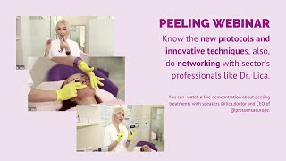 Pressensa Peelings Webinar  from Superficial to Deep with Live Demonstration 26012022 [upl. by Dira]